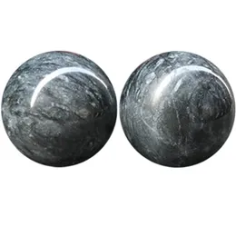 Massageboenar Rocks Natural Marble Handball Fitness Ball Health Care Balls i äldre rehabiliteringsverktyg Massage BAODING ÖVNING FIN MASSAGER 230701