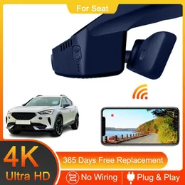 DVR per Cupra Formentor 2022 2021 Dash Cam anteriore e posteriore 4K per registratore videocamera Dashcam WIFI Dispositivi di registrazione Dvr per autoHKD230701