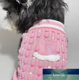 Vestuário para cães Camisola para cães Four Seasons Marca da moda Teddy Schnauzer Jarre Aero Corgi Roupas de malha para animais de estimação Novas roupas para animais de estimação Qualidade