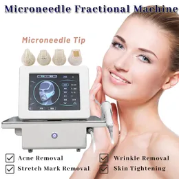Microneedle Доступный Microneedling Fractional RF Machine Удаление морщин Лечение акне Портативный дизайн Устройство для домашнего использования