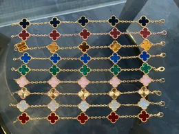 Van-Clef arpes dupe eleganta armband kvinnokedja bröllop designer smycken, alla med presentförpackning