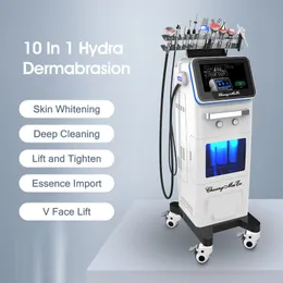 1개의 직업적인 Hydra Dermabrasion 기계/수력 전기 Microdermabrasion 얼굴 기계에 대하여 가장 새로운 10