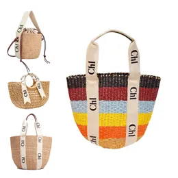 Classic Beach Raffia basket Straw Shoulder Bag Womens mens Designer Purses wallet Woody bucket summer travel tote luxury crossbody handbags clutch luis backpack