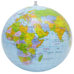 16inch Inflatable Globe World Earth Ocean Map Ball Geography Learning Educational Student Globe Kids Learning Geography Toy