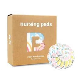 Breast Pad Nursing Pads Waterproof PUL Reusable Washable Bamboo Female Soft Mama Breast Pads10pcs/Set 230701