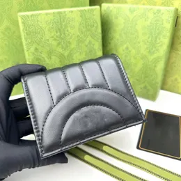 Najnowszy portfel wypoczynkowy Importowany materiał owczej skóry Mała i praktyczna portfel Luksusowy designerski torba Niezbędna torba na małą torbę