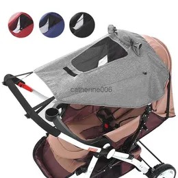 Universal Baby Stroller Sun Visor Sun Protector Sunshade Umbrella Carriage Sun Shade Cover for Pram CarSeat Stroller Accessories L230625