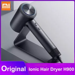 Trockner Xiaomi Mijia Ionen-Haartrockner H900 Negativ-Ionen-Hochgeschwindigkeits-Schnellhaartrocknung mit Diffusor-Ständerhalter Hochgeschwindigkeits-Haartrockner