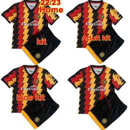 22 23 Leons Negros Udeg Mens Soccer Jerseys Liga MX Home Chid Suit Football قمصان كرة القدم قصيرة الأكمام.