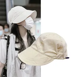 Summer Bucket Hats Women Sunscreen Drawstring Adjustable Breathable Quick-drying Foldable Fisherman Hat Chapeau Enfant Fille