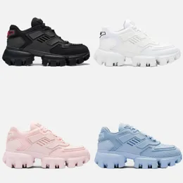 Casual Shoes Cloudburst Thunder Mens Womens Sneakers Trainer Baby Blue Black White Pink Fabric Rubber Saw Tooth Running Sneakers Sneakers 38-45