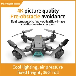 Droni Bv27 Drone 4K Dual Profesional HD DRONE DRONE Evitamento ad ostacoli Wifi FPV Quadcopter per le riprese pieghevoli Hight Modalità drone