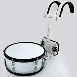 고급 패키지 보드 스네어 드럼 14 인치 행진 드럼 흰색 악기 TOCA CAJON BAQUETAS 메이플 우드 드럼 스틱