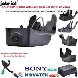 DVRs 4K Dash Cam Caméra 2K Wifi Voiture DVR Enregistreur Vidéo Pour VOLVO XC40 XC60 XC70 XC90 V40 V60 V90 S60 S90 S80 S80L C40 pour Polestar 2HKD230701