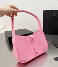 Unterarm-Hobo-Designer-Umhängetasche Damen Leder verstellbare Kette Top-Qualität Satteltasche rosa Abendtaschen Damen-Umschlagtasche