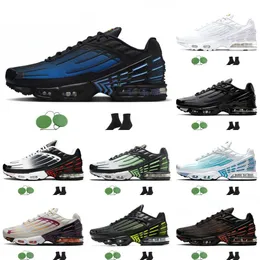 Mens Tuned Tn Plus 3 Womens Running Shoes Top Fashion Tn3 Trainers Unity Bred Grey Mesh OG Black Red White Sneakers Laser Blue airsmx tns Atlanta Terrascape Big