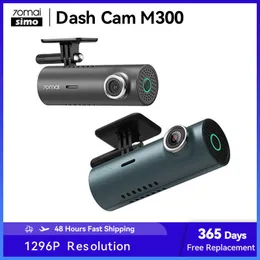 Registratore videocamera DVR Grigio Modalità parcheggio 24 ore Controllo app WIFI 70mai Dash Cam M300 Car DVR 140 ° FOV 1296P Visione notturnaHKD230701