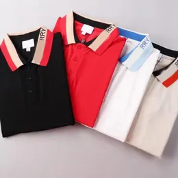 2023 Erkek Tasarımcı Polos Marka küçük at Timsah Nakış giyim erkek kumaş mektup polo t-shirt O yaka rahat tişört BOYUTU -3XL
