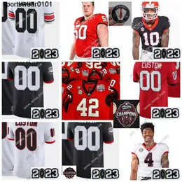 2023 NCAA Newfootball Jersey 19 Brock Bowers Jerseys JT Daniels 16 Kirby Smart Elijah Holyfield 13