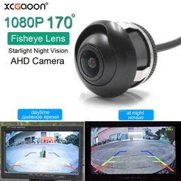 Auto-DVR XCGaoon AHD 1920 x 1080P Kamera 170 Grad Fischaugenobjektiv Sternenlicht Nachtsicht HD Fahrzeug RückfahrkameraHKD230701