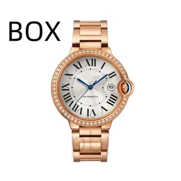 High Quality Elite Mens Gold Diamond Automatic 42mm Mechanical Movement Sapphire Mirror Shock Watch for Man Watch