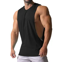 Men's Tank Tops 2023 Style Fitness Sleeveless Top Breathable Sports Vest Gym Muscle Man Running TShirt 230630