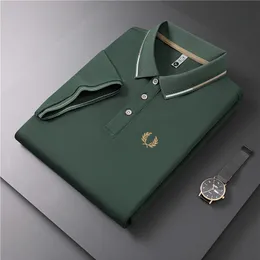 BAL Brand Polo Shirt Herren Polos Polo Shirt gedruckt Sommer- und Herbst -T -Shirt -Hals Kurzarm Fashion Top Trend Brand Casual Business Fred Perry T Shirt 152