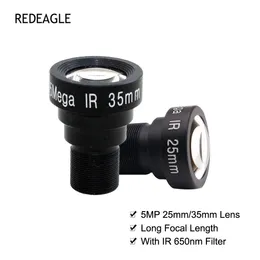 Supply Hd 5 Megapixel 25mm 35mm Long Focal Length M12 Cctv Lens with 650nm Ir Filter for Ahd Eken Sjcam Xiaomi Yi Gopro Sport Camera