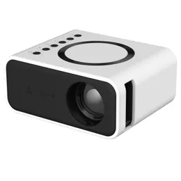 YT300 Mini Projetor Com Fio Sem Fio Mesma Tela Celular Home Theater Portátil Interface Rica Baixo Ruído Alto-Falante Interno