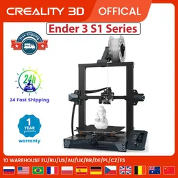 Drukarka Creality 3D Printer Ender3S1 /S1 Pro /S1 Plus CR Touch Automatyczne wyrównywanie Drukarka o wysokiej wydajności z 32 -bitowym cichym hine