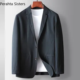 メンズスーツブレザートップクオルデザイナーメンズスーツジャケットトレンディオールわずかにしわの軽いビジネスカジュアルブレザースプリングメンズ衣類2023 230630