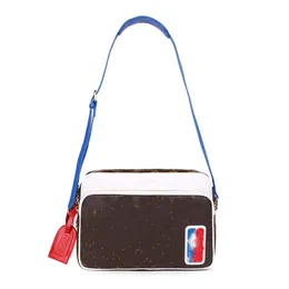 45584 Son spor mürekkep püskürtmeli omuz çantası yüksek kaliteli erkek Seyahat Rahat Çanta Baskılı Tek Omuz Crossbody Çanta Moda Okul Çantası PU Çanta