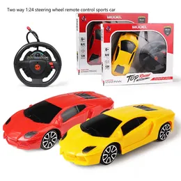 ElectricRC Car Radio Controlled Sports for Kids124高速車両ドリフトレースおもちゃ少年誕生日プレゼント230630