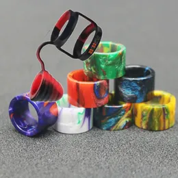 TFV16 Drip Tip glass oring Mouthpiece Resin Drip Tips Acrylic Package glass oring