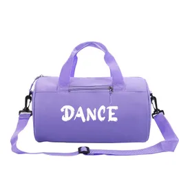 Utomhusväskor Gym Sports Bag Weekend Training Childrens Dance for Kids Nylon Small Bagage Fitness Handbag Girls Boys Travel School Bolsas 230630