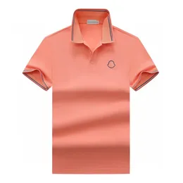 Designer-Hemden, Poloshirts für Herren, Baumwolle, klassische Passform, Luxus-Top, Poloshirts mit Buchstaben, Stickerei, T-Shirts, Kleidung, kurzärmeliges T-Shirt, Größe M, XXXL, Herren-Poloshirt-Oberteil