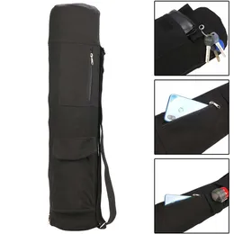 Outdoor Bags Portable Gym Blackyoga backpack yoga mat waterproof bag Nylon Fitness Exercise Yoga Mat Zipper Storage Bag 230630