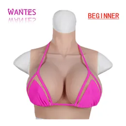 Breast Form WANTES Crossdress for Men Beginner Fake Silicone Breast Forms Huge Boob A/B/C/D/E/G/H Cup Transgender Drag Queen Shemale Cosplay 230701