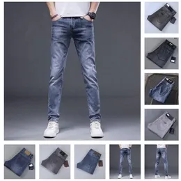 Mens Jeans Ripped Designer Bags More Fashion macacão jardineira jeans Cargo pants Office Casual Slim Stretch Calças de motocicleta 1572