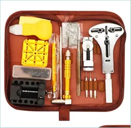 Kits de herramientas de reparación Uclio 149 piezas Conjunto de kit de herramientas de reloj y combinación de reemplazo de batería Drop Deliver Watches2022 Dhevj6222610