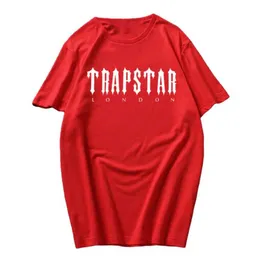 Trapstar Summer Casual Mens T shirts Designer Shirts Fashion Short Sleeved Neck Tees US Size M-XXL Fashion brand