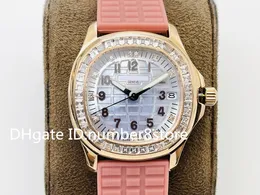 PFF Designer Diamond Women Watches Luxury Ladies Watch Cal.324 Automatiska mekaniska armbandsurer