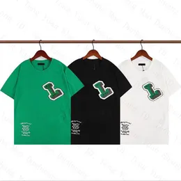 Summer Mens T-Shirts designer Tees luxury flocking letter tshirt Classic fashion Round Collar womens short Sleeve casual cotton t shirt All-match tops