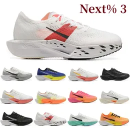 2023 Fly Kint Next% 3 Maraton Buty do biegania Nowe 3,0 3S Designerowie Trenerzy żagli Orange Hyper Pink Prototype Triple Black Outdoor Men Kobiety Sports Sneakers 36-45