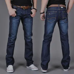 Jeans masculinos de grife primavera e verão jeans skinny retos casuais jeans finos negócios casuais elásticos281Z