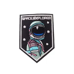 Patch vêtements autocollants vêtement vêtements accessoires pour SPACE EXPLORER Badge fer sur patchs brodé Applique Sewing324M