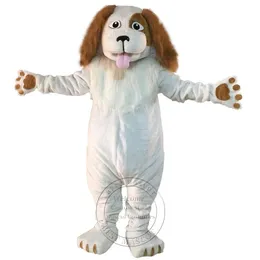 Costume della mascotte del cane carlino super carino per i costumi dei personaggi della festa di compleanno dell'abbigliamento per spettacoli di carnevale per adulti