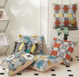 Luxury Classic European chenille jacquard Cushion Cover Pillowcase SofaCar Cushion Pillow Home Textiles supplies