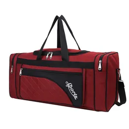 Utomhusväskor Oxford Fitness Bag stor kapacitet Portabel Gym Waterproof Multifunktionella Wearresistenta sidospisar för fotboll 230630