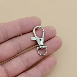 50st Key Chain Clip Hooks, Swivel Clasps Lanyard Snap Hook, Keychain Hooks for Lanyard Key Rings Crafting G-125